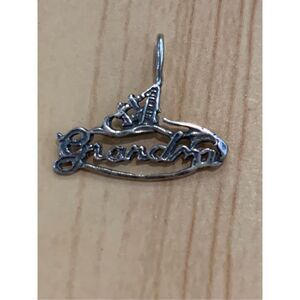 .925 Grandma Sterling Silver Jewelry Charm
